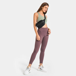 MAYLIFY Racerback Sports Bra for Women- Padded Seamless Activewear Bras for Yoga Gym Workout Fitness