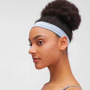 Lastic Sport Headbands Yoga Headbands Mixed Colors Workout Sweatbands Non Slip Exercise Fitness Headbands