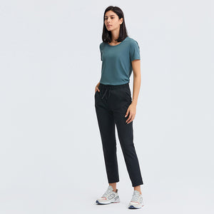 Women's Joggers Pants Lightweight Running Sweatpants with Pockets Athletic Tapered Straight Leg Pants for Workout