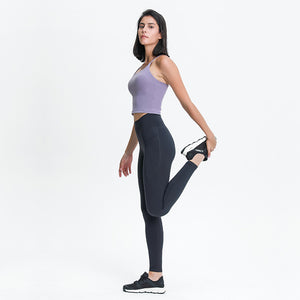 Yoga Pants with Pockets, Tummy Control, Workout Running Leggings with Pockets for Women