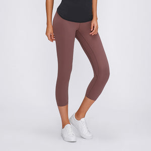 Thick High Waist Yoga Pants with Pockets Tummy Control Workout Running Yoga Leggings for Women