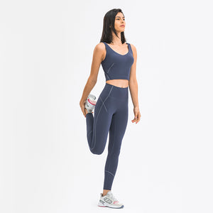 MAYLIFY High Waist Gym Leggings for Women Workout Running Butt Lift Compression Leggings