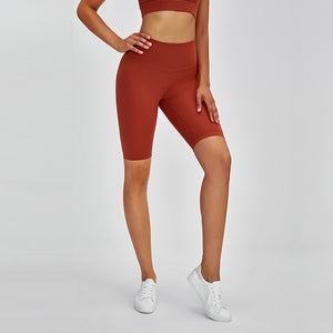 MAYLIFY High Waist Crotchless Yoga Sport Shorts Women Running Workout Fitness Sport Gym Clothing