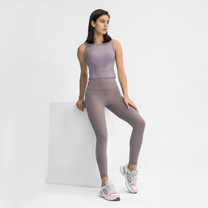 MAYLIFY Women Sports Bra Longline Crop Tank Top Workout Running Yoga
