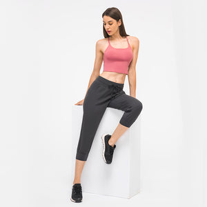 Women's Joggers Pants Drawstring Waist Sweatpants Workout Yoga Lounge Pants with Pockets for Running Jogging Fitness