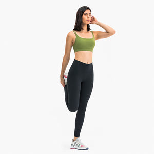 Yoga Leggings Seamless High Waisted Tummy Control Yoga Pants for Gym Running Workout