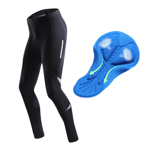 MAYLIFY Men’s Cycling Tights, 3D Padded, Thermal, Water Resistant, Lightweight, Winter Cycle Trousers, Bike Riding Pants, Highly Elasticated Bicycle Leggings