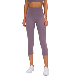 Thick High Waist Yoga Pants with Pockets Tummy Control Workout Running Yoga Leggings for Women