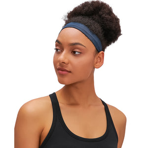 Lastic Sport Headbands Yoga Headbands Mixed Colors Workout Sweatbands Non Slip Exercise Fitness Headbands