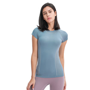 Women's Workout Running T-Shirt Activewear Yoga Gym Short Sleeve Tops Sports Shirts