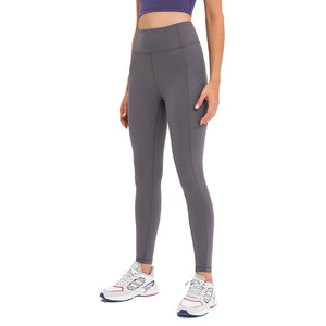 Yoga Pants with Pockets Tummy Control Workout Running Leggings with Pockets for Women
