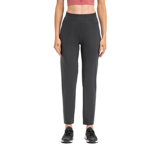 Women's Track Pants Athletic Running Sweatpants with Zipper Pockets Sports Jogging Sweat Pants Straight Leg