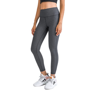 Yoga Leggings Classic Tummy Control Medium Waist Running Pants Workout Tights for Women