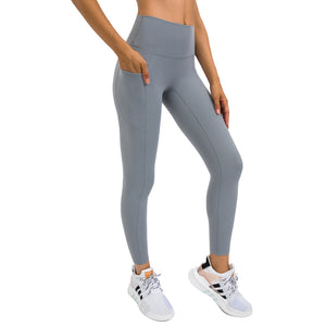 Yoga Pants with Pockets, Tummy Control, Workout Running Leggings with Pockets for Women