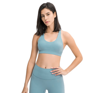 MAYLIFY Ladies Running Gym Yoga Bra Tops Athletic Fitness Push Up Soft Padded Workout Gym Sports Bras