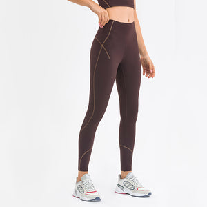 MAYLIFY High Waist Gym Leggings for Women Workout Running Butt Lift Compression Leggings