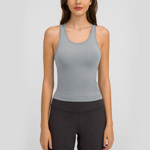 MAYLIFY Workout Tank Tops for Women - Athletic Yoga Tops, Racerback Running Tank Top