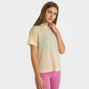 MAYLIFY Women's Sport Cool Dri Performance Short Sleeve T-Shirt