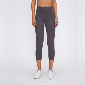 Thick High Waist Yoga Pants with Pockets Tummy Control Workout Running Yoga Leggings for Women