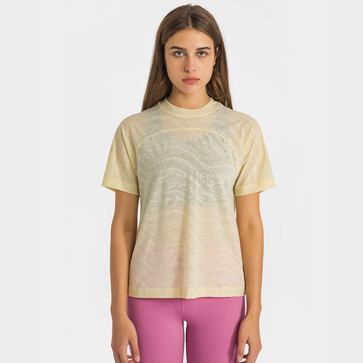 MAYLIFY Women's Sport Cool Dri Performance Short Sleeve T-Shirt