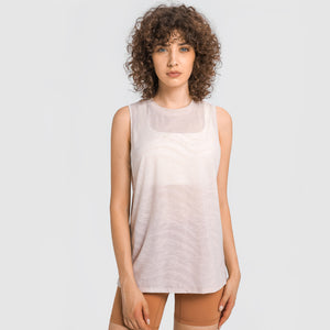 Workout Tank Tops for Women - Athletic Yoga Tops,  Running Tank Top，loose sleeveless vest