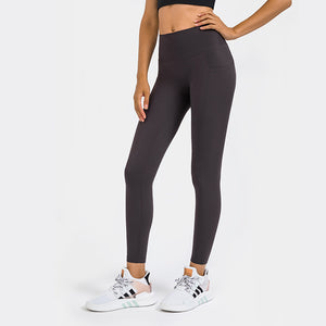Yoga Pants with Pockets, Tummy Control, Workout Running Leggings with Pockets for Women