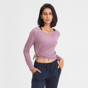 Women's Athletic Long Sleeves Sports Running Shirt Breathable Gym Workout Top Workout shirts