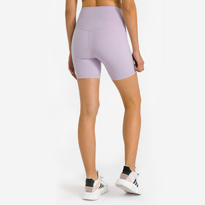 Womens Yoga Shorts Running Shorts High Waist Cool Breathable Training Shorts Ultra Soft seamless Gym Shorts