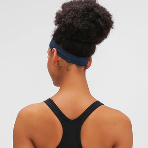 Lastic Sport Headbands Yoga Headbands Mixed Colors Workout Sweatbands Non Slip Exercise Fitness Headbands