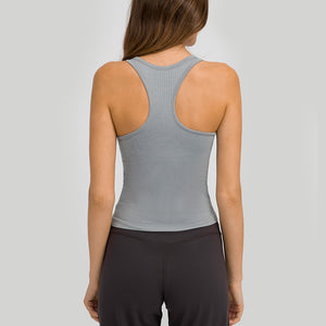 MAYLIFY Workout Tank Tops for Women - Athletic Yoga Tops, Racerback Running Tank Top