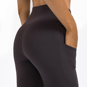 Yoga Pants with Pockets, Tummy Control, Workout Running Leggings with Pockets for Women