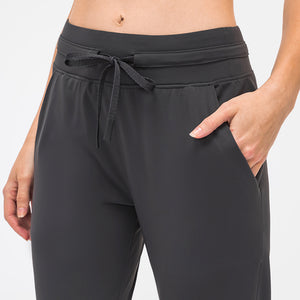 Women's Joggers Pants Drawstring Waist Sweatpants Workout Yoga Lounge Pants with Pockets for Running Jogging Fitness