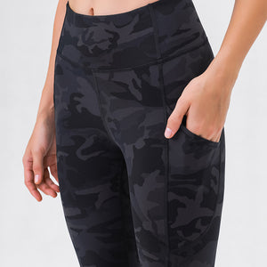 Yoga Pants with Pockets Tummy Control Workout Running Leggings with Pockets for Women