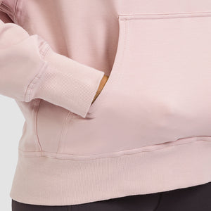 Ladies Oversized Pullover Plain Cottony-Soft Handfeel Hoodie Sweatshirt Top Jumper