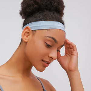 Lastic Sport Headbands Yoga Headbands Mixed Colors Workout Sweatbands Non Slip Exercise Fitness Headbands