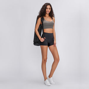Women's Gym Shorts Seamless Workout Yoga Running Cycling Shorts Butt Lift Booty Shorts High Waist Tummy Control Summer Hot Pants
