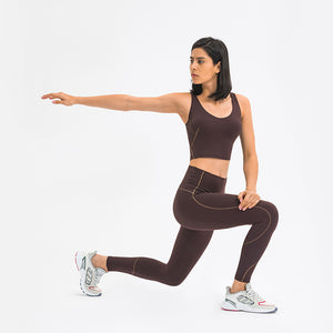 MAYLIFY High Waist Gym Leggings for Women Workout Running Butt Lift Compression Leggings