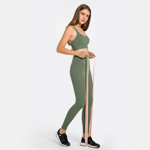 MAYLIFY Yoga Leggings Seamless High Waisted Tummy Control Yoga Pants for Gym Running Workout