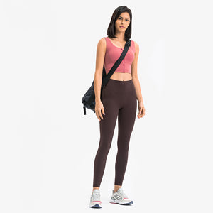 Yoga Leggings Seamless High Waisted Tummy Control Yoga Pants for Gym Running Workout
