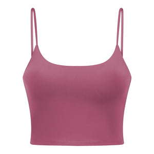 New colors for women vest sexy thin belt beautiful back tank top yoga crop Sweat vest