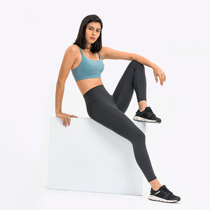 Yoga Leggings Seamless High Waisted Tummy Control Yoga Pants for Gym Running Workout