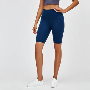 MAYLIFY High Waist Crotchless Yoga Sport Shorts Women Running Workout Fitness Sport Gym Clothing