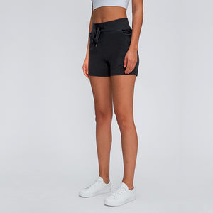 MAYLIFY Athletic Sport Women's Plus Size Brushed Tech Stretch Short with pocket