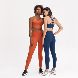 MAYLIFY Strappy Sports Bra for Women Sexy cross for Yoga Running Athletic Gym Workout Fitness