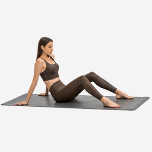 MAYLIFY Women's Fashion Coated Faux Leather Legging High Waist Pants Workout Tights
