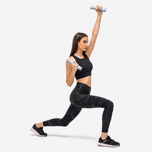 High Waist Gym Leggings for Women Stretch Yoga Pants for Workout Running Sports