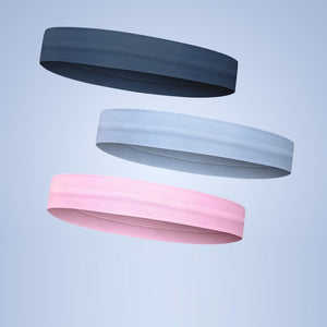 Lastic Sport Headbands Yoga Headbands Mixed Colors Workout Sweatbands Non Slip Exercise Fitness Headbands