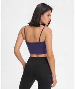 New colors for women vest sexy thin belt beautiful back tank top yoga crop Sweat vest