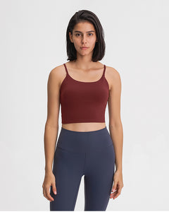 New colors for women vest sexy thin belt beautiful back tank top yoga crop Sweat vest
