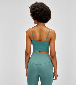 MAYLIFY Women Padded Sports Bra Fitness Workout Running Shirts Yoga Tank Top
